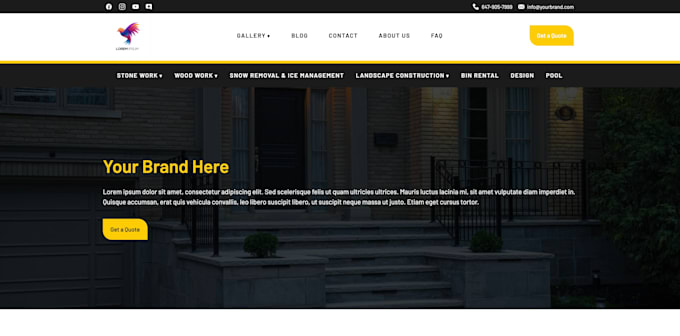 create SEO optimized wordpress websites