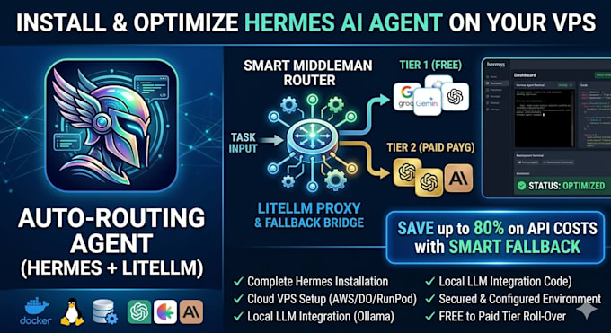 install, configure, and deploy hermes ai agent on your server or local machine