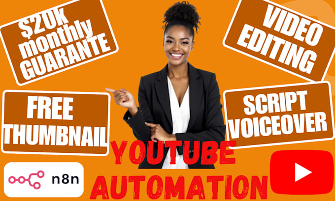 build ai n8n youtube and social media automation, n8n agent with n8n workflows