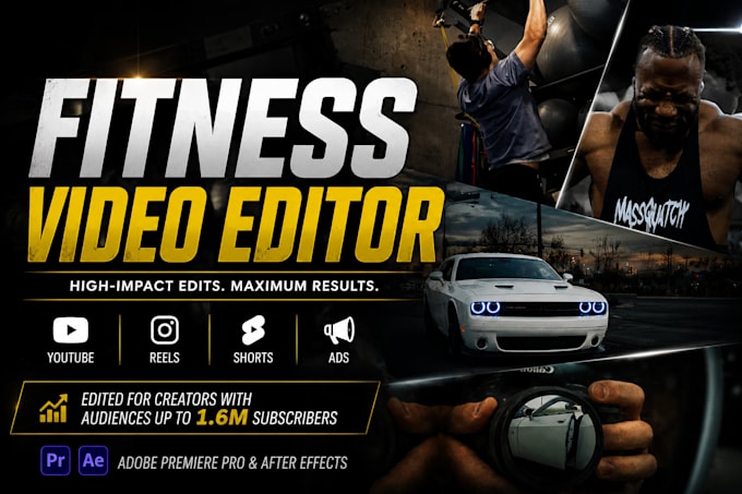 edit professional fitness content