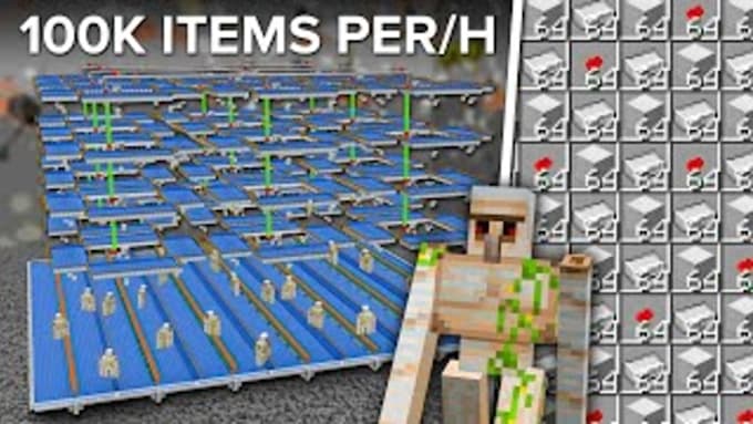 build custom minecraft automatic farms