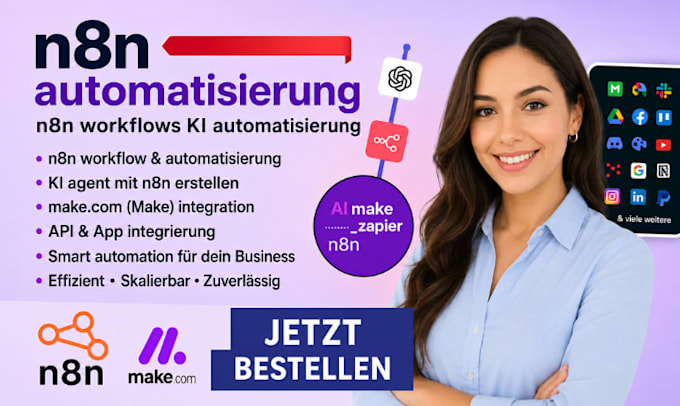 n8n automatisierung n8n workflow n8n ki agent makecom n8n ki automatisierung