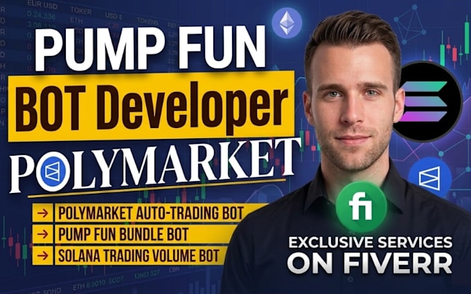 develop pumpfun bots, crypto trading bots, arbitrage, solana bots