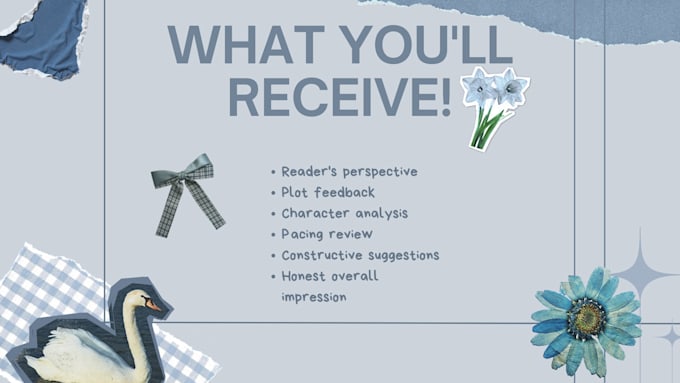 beta read your story and provide detailed feedback