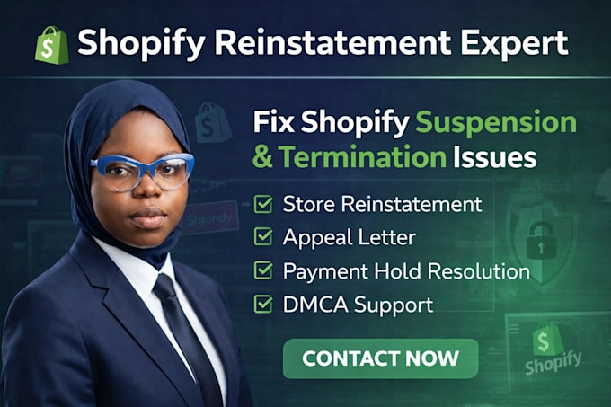 reinstate your shopify store