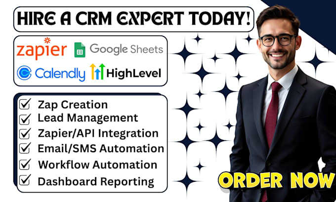 setup gohighlevel crm zapier integration calendly google sheets automation