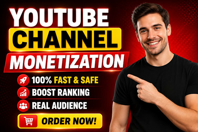 do promotion for youtube channel monetization