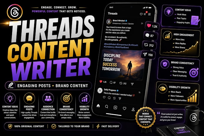 write engaging instagram threads content to grow your brand