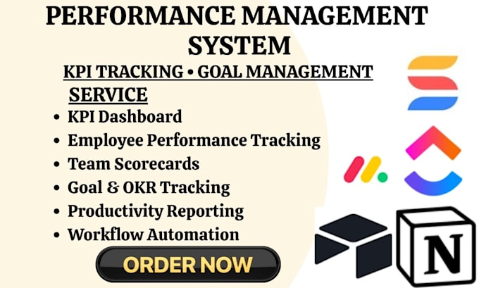 build team performance dashboards and goal tracking workflows