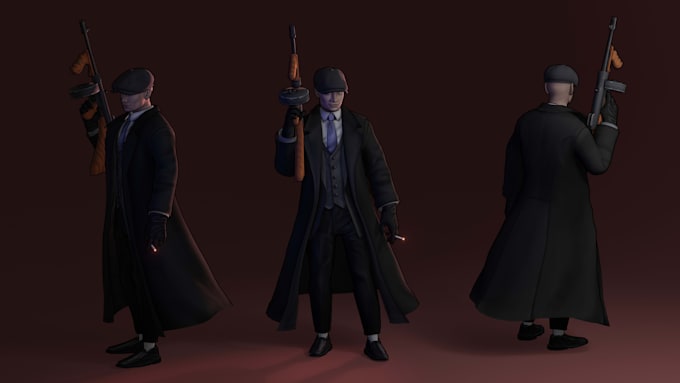 do stylized 3d model for games