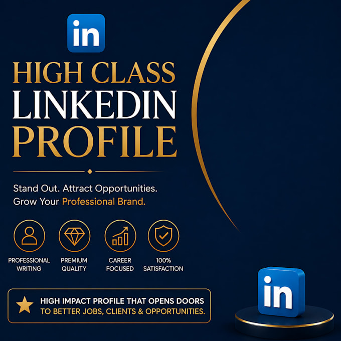 write high class linkedin profiles