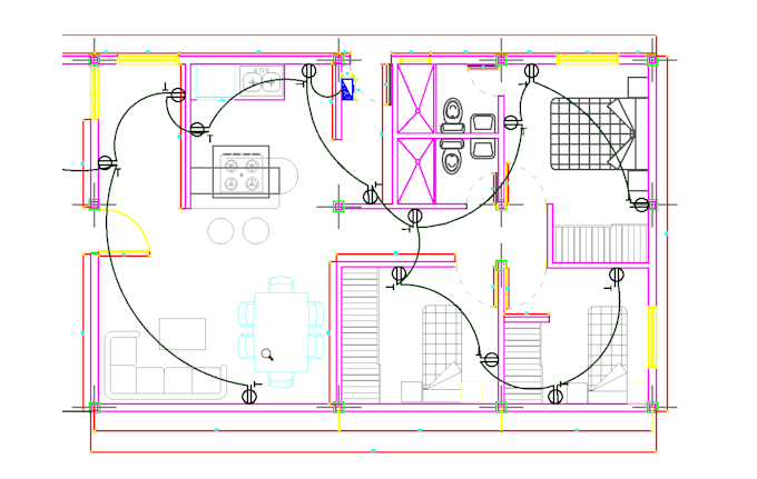 do design electrical permit plans, lighting plans and layouts
