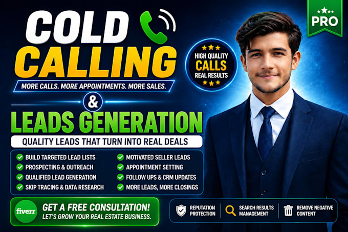 do real estate leads generation wholesale cold calling VA appointment setting