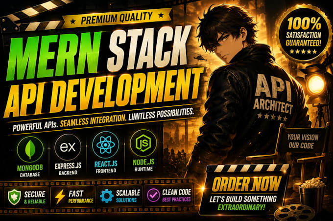 develop api for you application