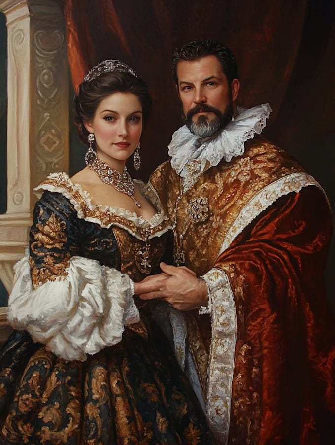 paint a family or couple portrait
