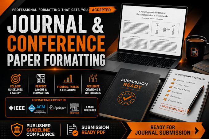 format your journal or conference paper in latex overleaf