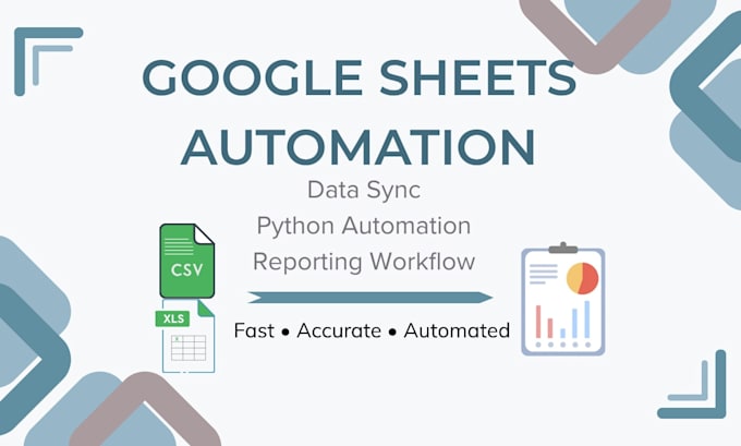 automate google sheets data processing and reporting