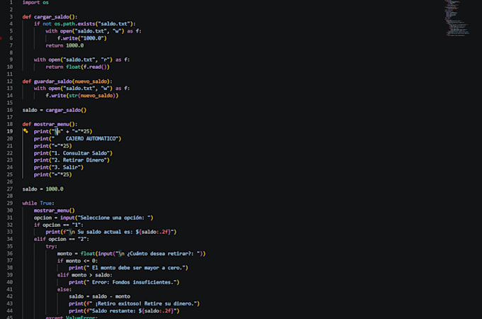 write a custom python script