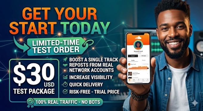 do organic promotion through repost partner networks on soundcloud