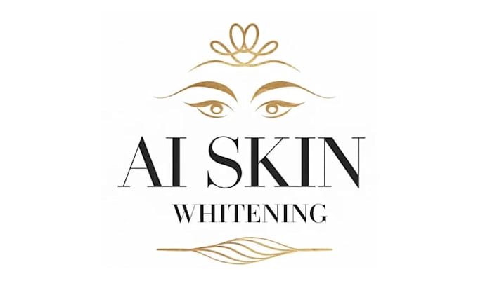 design creative splendid skin whitening logo