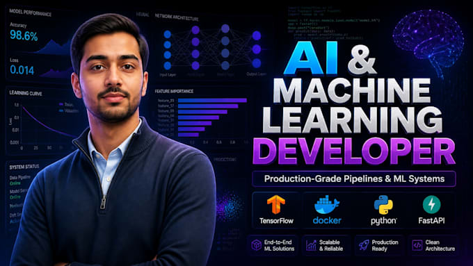 develop optimized ml models and ml integrated software