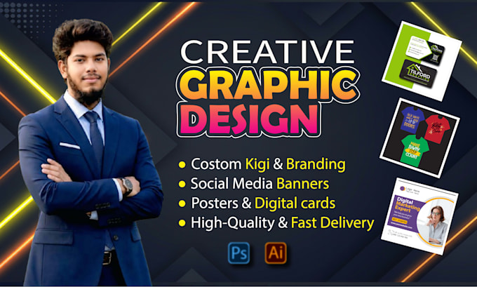 do creative graphic desig and social media branding