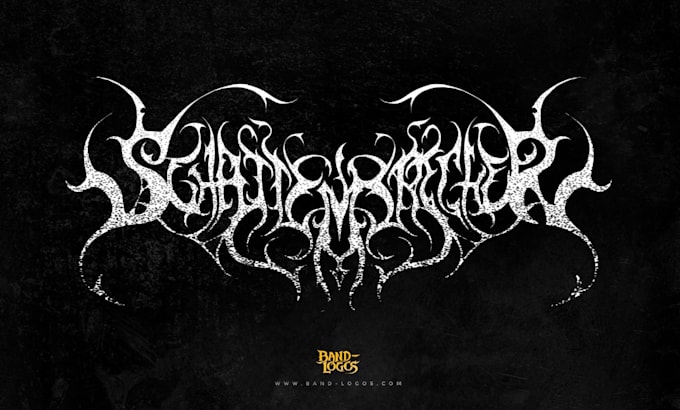 design a technical metal band logo for your project