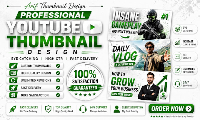 create eye catching youtube thumbnails