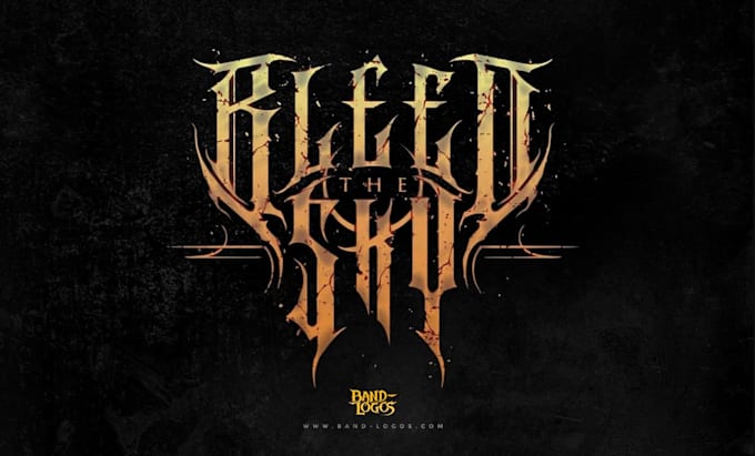 design an epic viking metal band logo