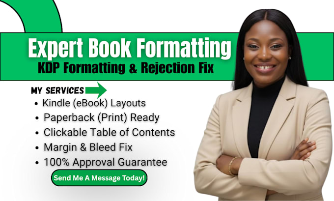 fix your amazon kdp formatting errors and format your paperback