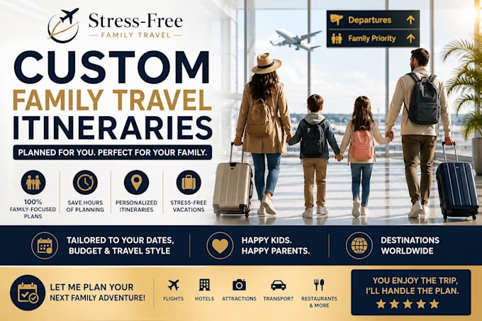 plan your personalized family vacation itinerary