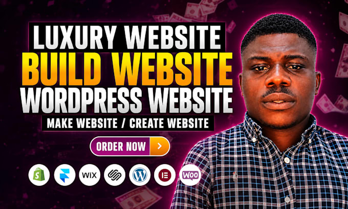 build luxury website design luxury wordpress website development