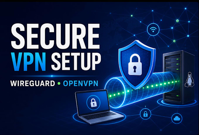 setup wireguard openvpn and secure remote access vpn