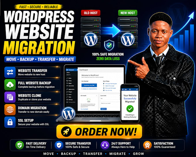 move backup transfer migrate wordpress website wordpress website migration
