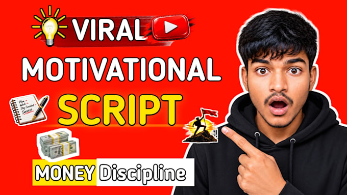 write rich vs poor motivational discipline script