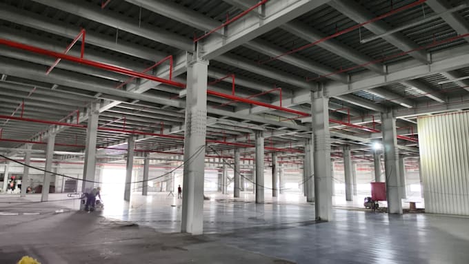 design industrial structures and warehouses