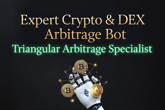develop custom crypto arbitrage bot, dex arbitrage bot, triangular arbitrage bot
