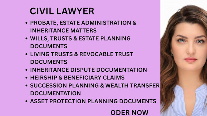 write irrevocable trusts, wealth transfer documents,and legacy planning solution