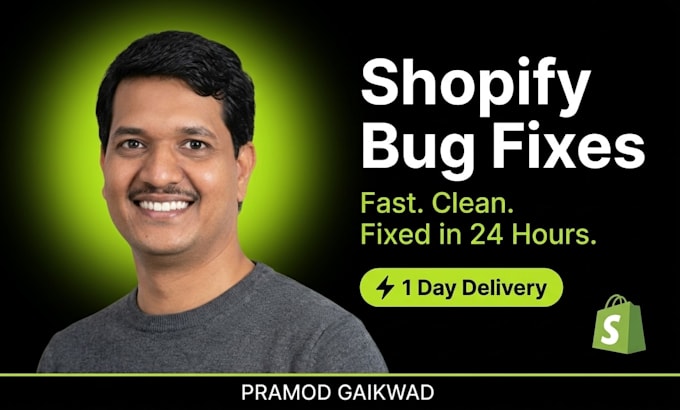 fix shopify bugs and errors fast