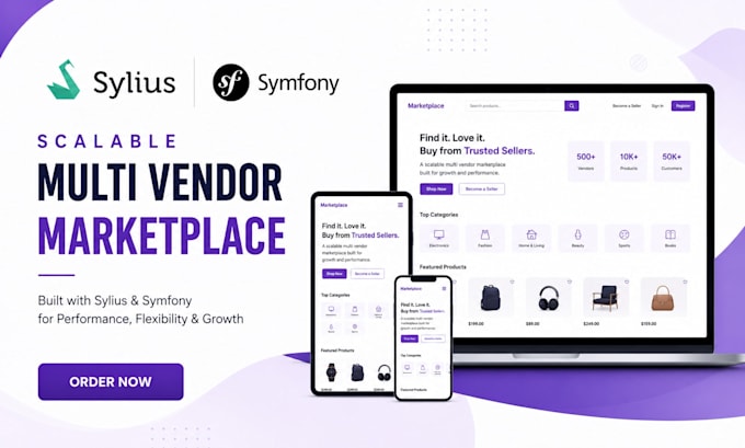 multivendor marketplace website marketplace PHP ecommerce sylius PHP symfony