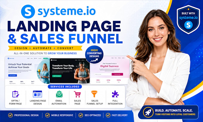 systeme io landing page systeme io sales funnels systeme io website systeme io