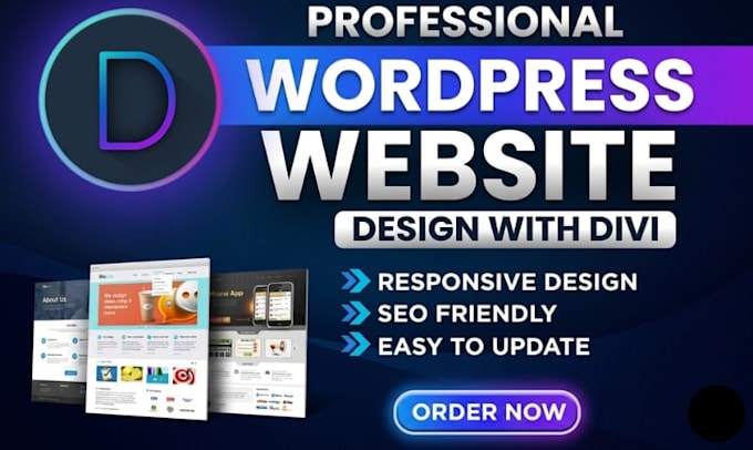 design, build, or fix a professional wordpress divi website
