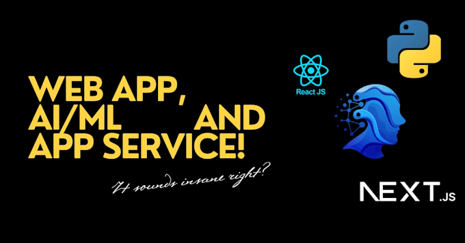 develop a python ai ml web application for your business