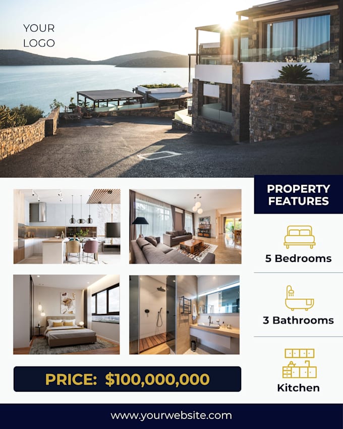design premium canva templates for luxury real estate