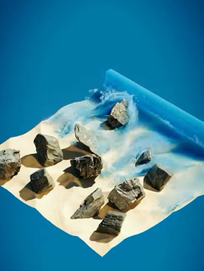 do 3d water simulation 3d fluid animation liquid simulation 3d water vfx effects