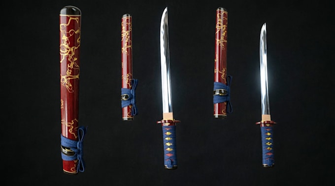 design professional 3d assets and items for your game