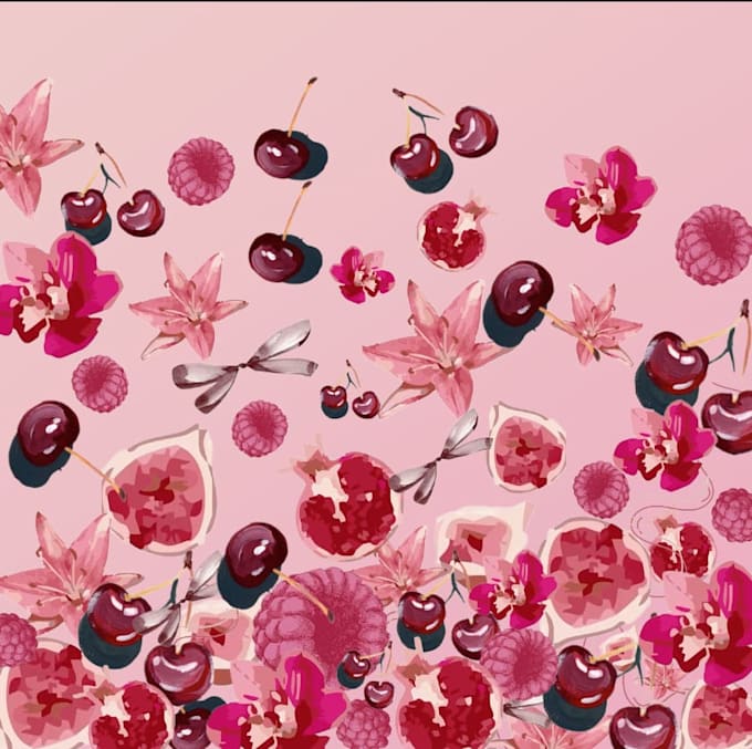 create a seamless pattern for fabric, textile