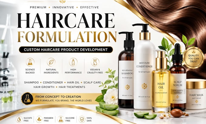 formulate leave in conditioners and hair serums