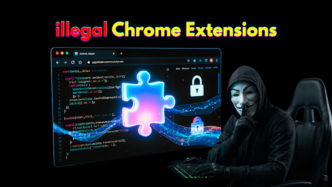 create normal and illegal chrome extensions
