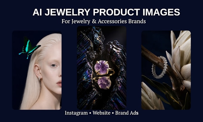 create ai jewelry product images for jewelry brands